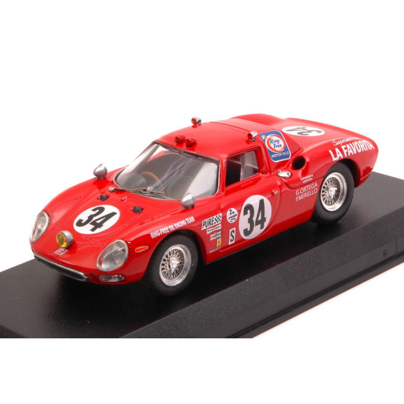 1:43 Best Model Ferrari 250 LM N 34 WINNCL.24H Daytona 1968 Gunn ortega merello