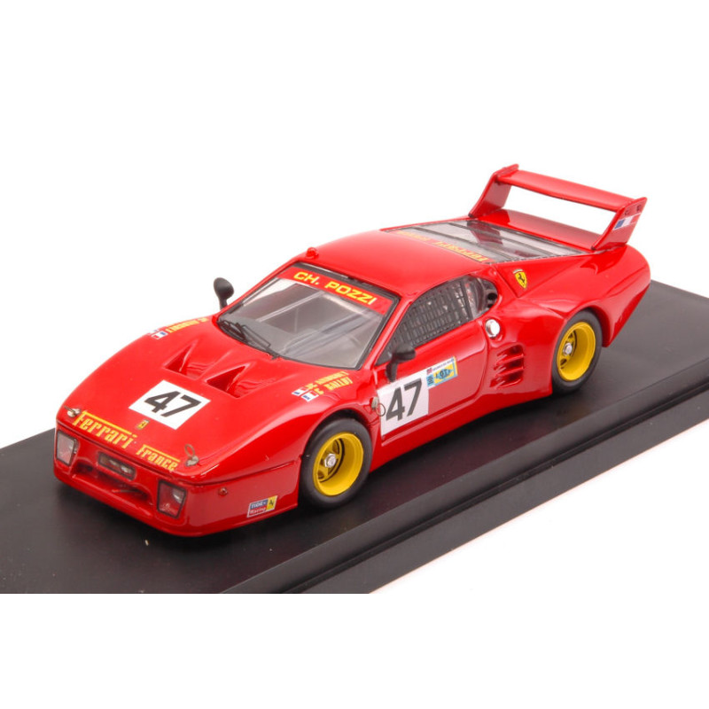 1:43 Best Model Ferrari 512 BB LM N47 LM 1981 Andruet ballot Lena