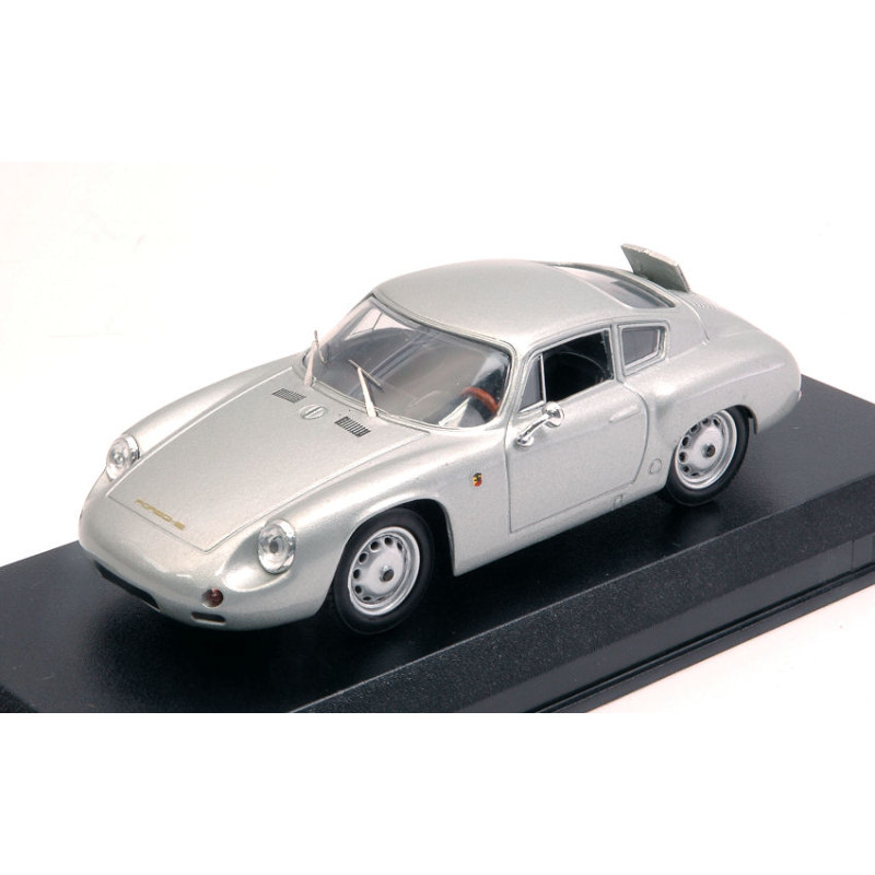 1:43 Best Model Porsche 356 B Carrera GTL Abarth 1960 Prova Argento