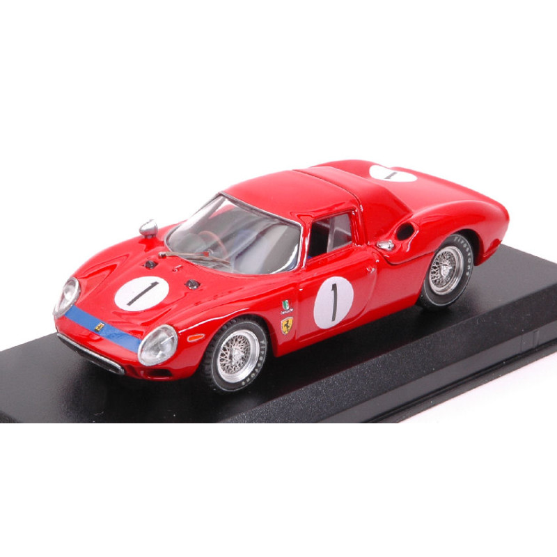 1:43 Best Model Ferrari 250 LM N1 Winner Perth 6 H Caversham 1965 Spencer Martin