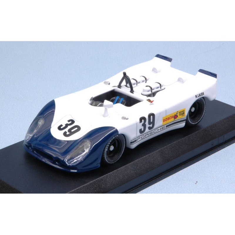 1:43 Best Model Porsche 908/02 Flunder N39 8th Interserie Norisring 1970 Nlauda