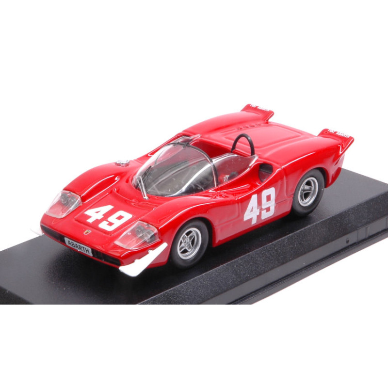 1:43 Best Model Abarth 2000 SE N49 2nd (winner Class) Mont Ventoux 1969 A.merzario