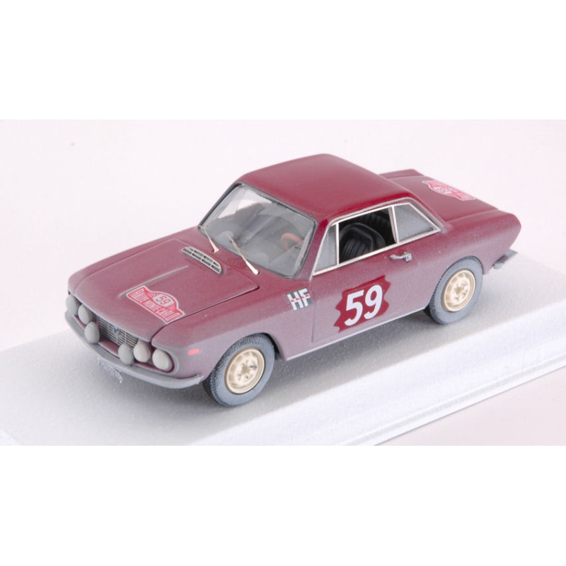 1:43 Best Model Lancia Fulvia HF N59 Winn.class Monte Carlo 1966 Cella lombardini