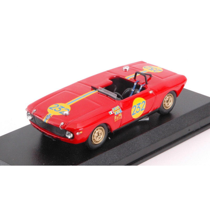 1:43 Best Model Lancia Fulvia F&M Sp.hf N232 Targa Florio 1969 Maglioli pinto