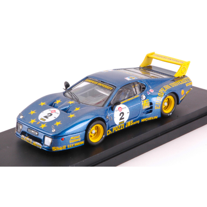 1:43 Best Model Ferrari 512 BB LM N2 LE Mans Classic 2010 Paul Knapfield