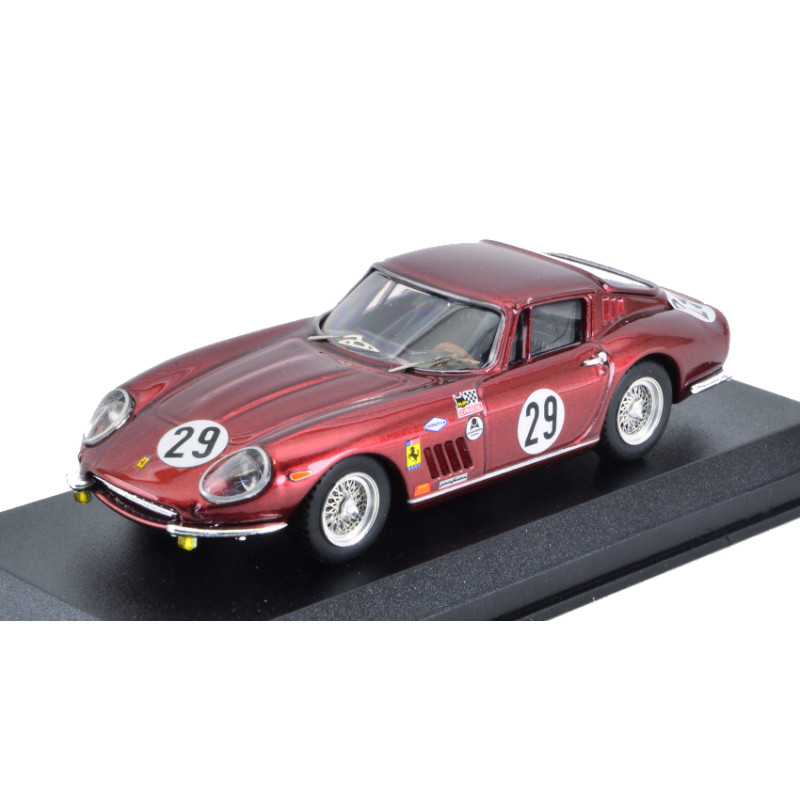 1:43 Best Model Ferrari 275 GTB/4 N29 Accident 24H Daytona 1967 Gutierrez rebaque