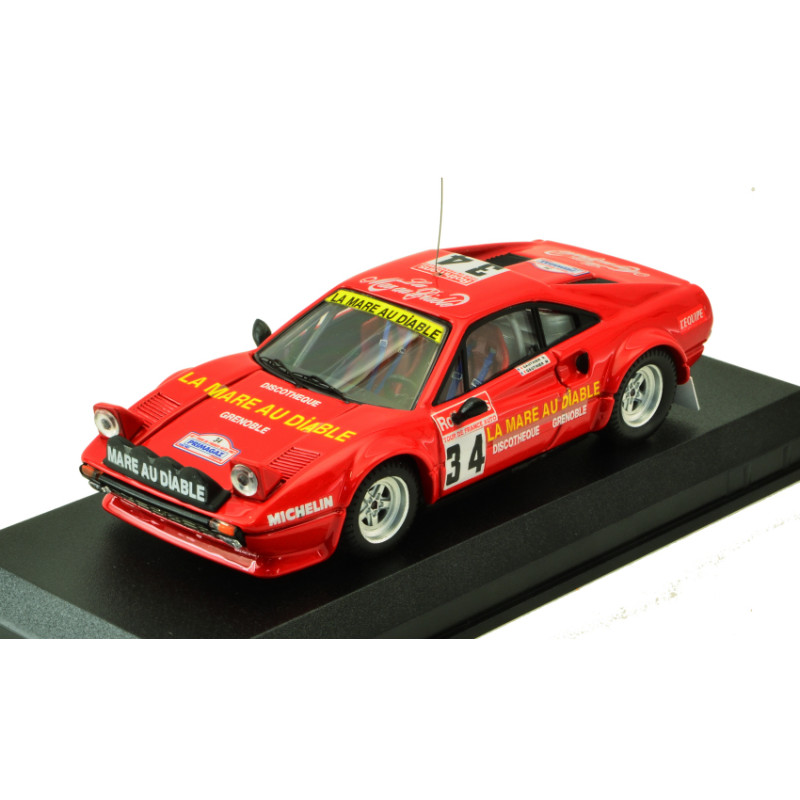 1:43 Best Model Ferrari 308 GTB Gr.4 N34 Tour DE France 1983 D.gauthier m.gauthier