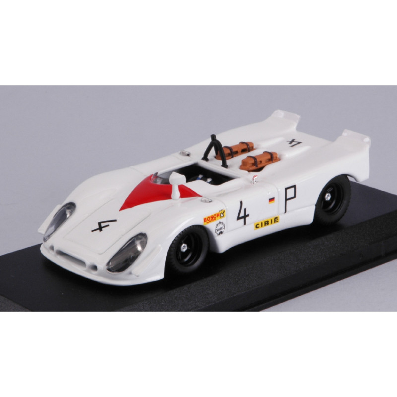 1:43 Best Model Porsche 908/02 Flunder N4 2nd 1000 KM Nurburgring 1969 Stommelen herman