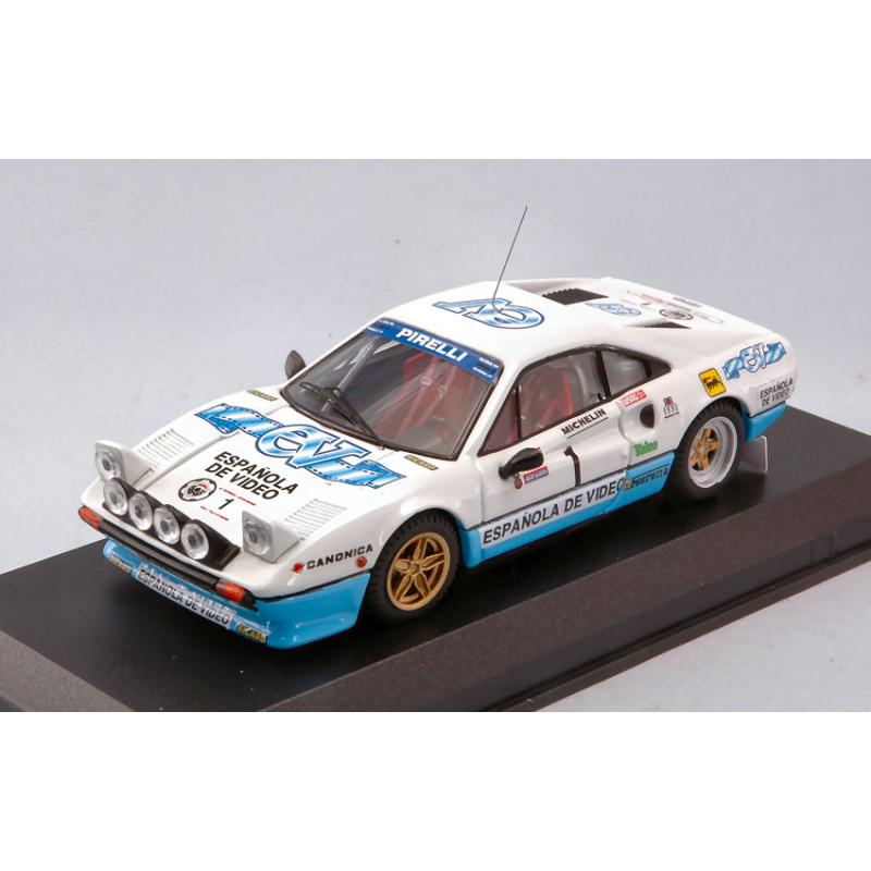 1:43 Best Model Ferrari 308 GTB N1 Winner Criterium Luis DE Baviera 1984 Zanini autet