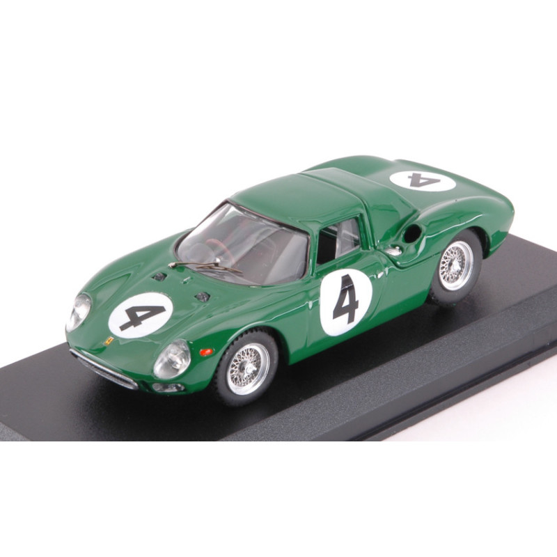 1:43 Best Model Ferrari 250 LM N4 2nd Tourist Trophy 1964 David Piper