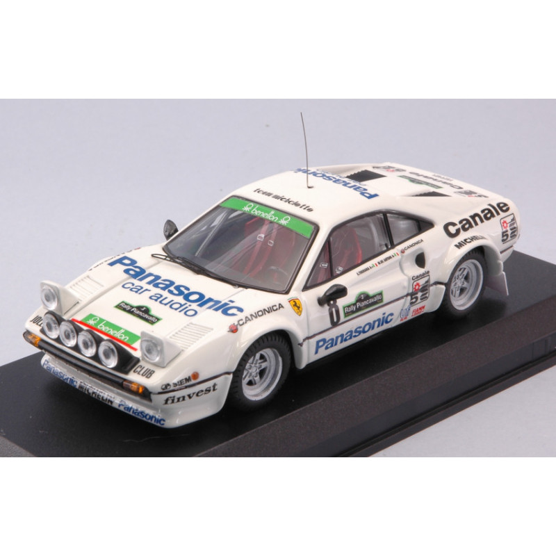 1:43 Best Model Ferrari 308 GTB GR.4 N8 Winner Rally Piancavallo 1982 Tognana de Antoni