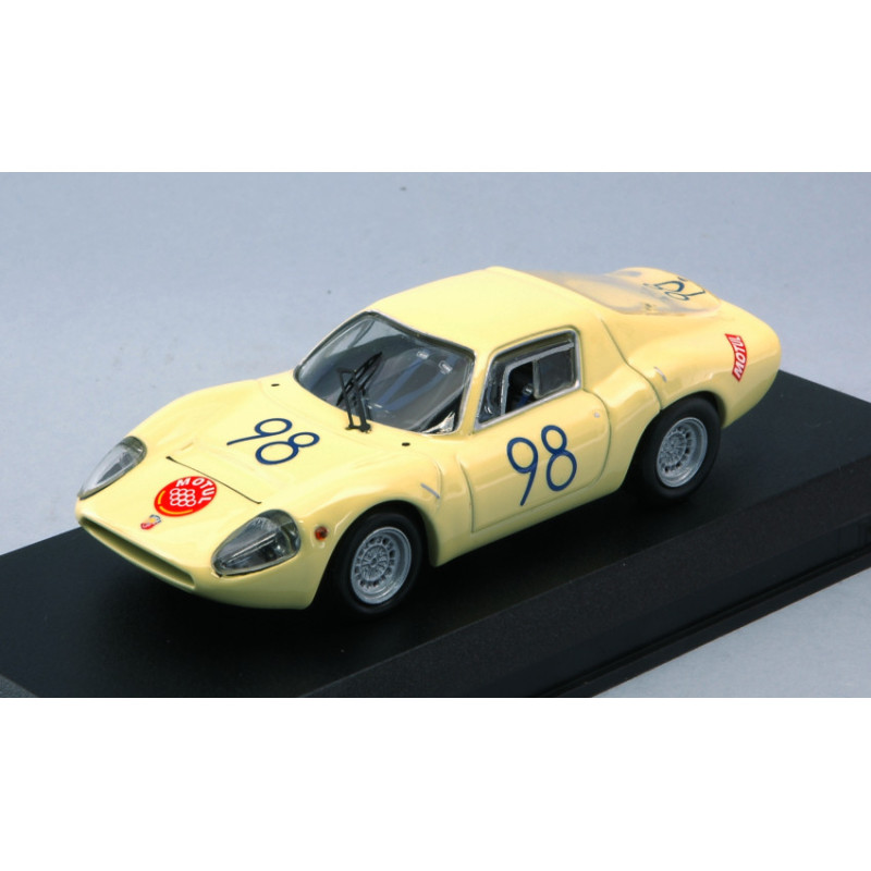 1:43 Best Model Abarth 1300 OT N98 Winner S1.3 Class T.florio 1967 Garufi ferlito