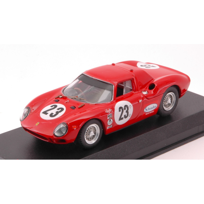 1:43 Best Model Ferrari 250 LM N23 13th 24H Daytona 1966 M.konig p.clarke b.hurt