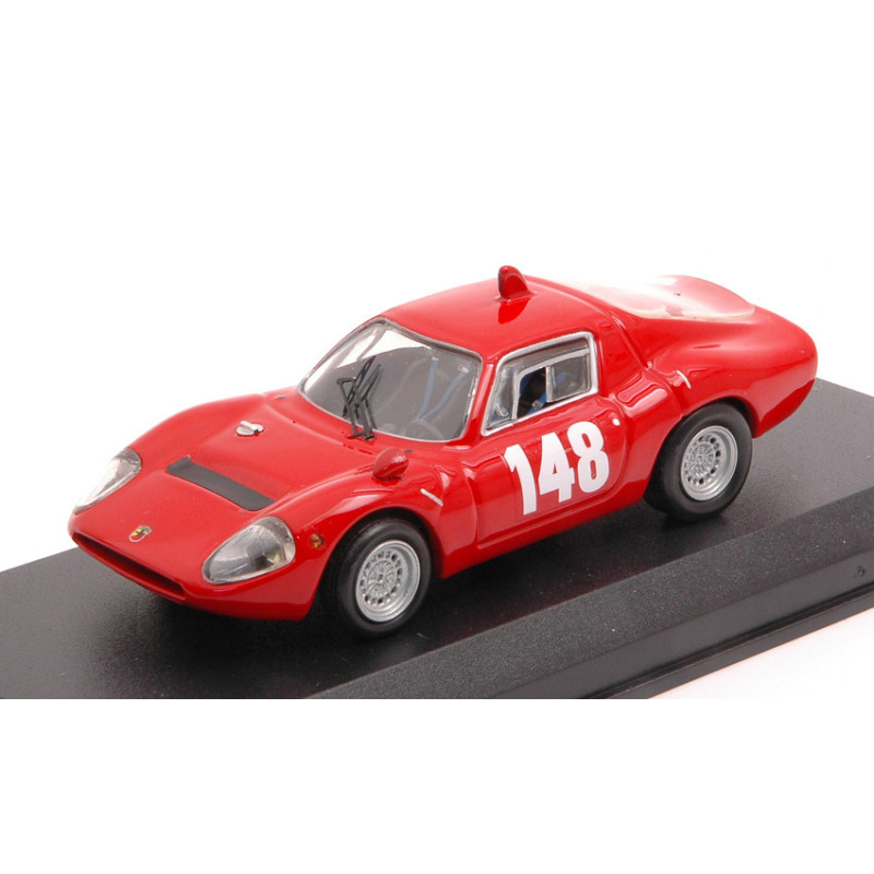 1:43 Best Model Abarth 1300 OT N148 Swiss Mountain GP 1967 Tonie Hezemans