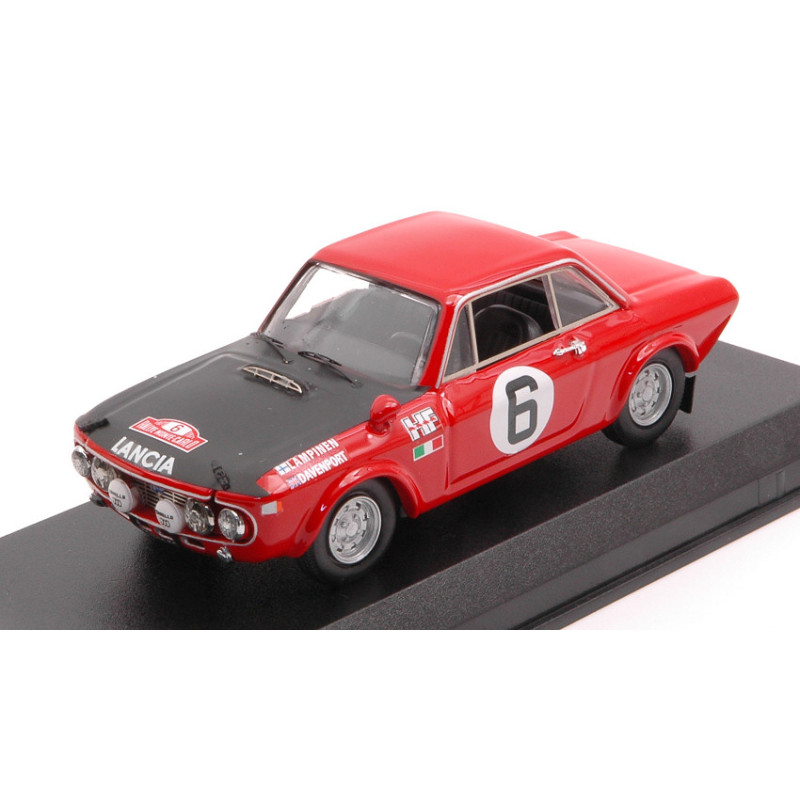 1:43 Best Model Lancia Fulvia 1.6 Coupe HF N6 Monte Carlo 1971 Lampinen davenport