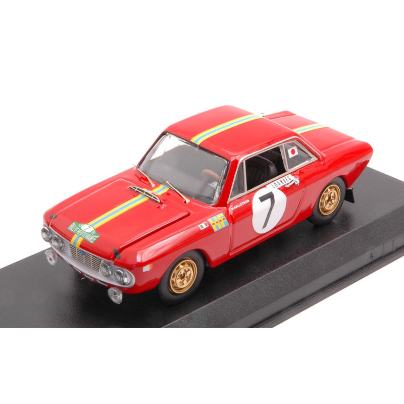 1:43 Best Model Lancia Fulvia 1,3 Coupe' HF Winner R.mediterranee 1969 Kallstrom gunnar