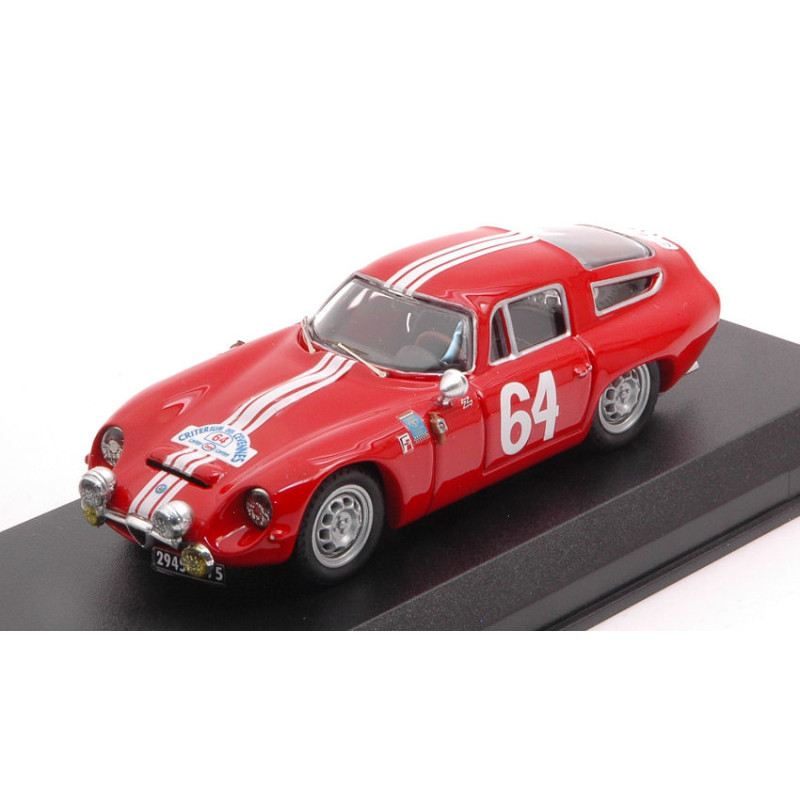 1:43 Best Model Alfa Romeo TZ1 N64 Winner Criterium Cevennes 1964 Rolland augias