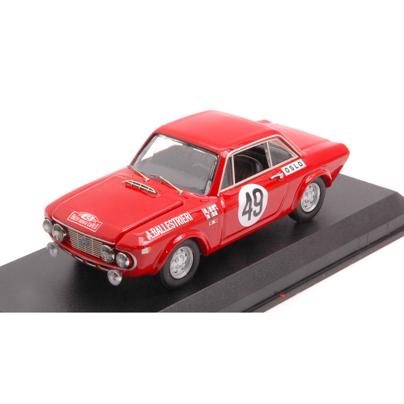 1:43 Best Model Lancia Fulvia 1.6 Coupe' HF N49 Monte Carlo 1970 Ballestrieri audetto