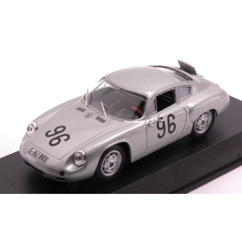 1:43 Best Model Porsche 356 Carrera Abarth N96 Targa Florio 196 Linge von Hanstein