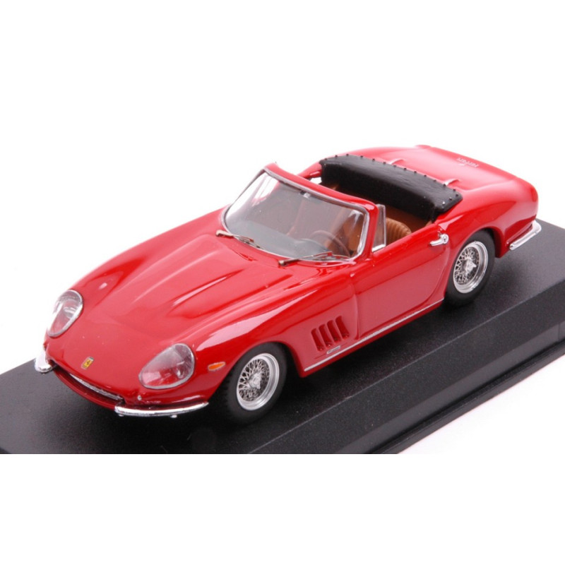 1:43 Best Model Ferrari 275 GTB/4  Na.r.t. Spyder 1967 Rosso