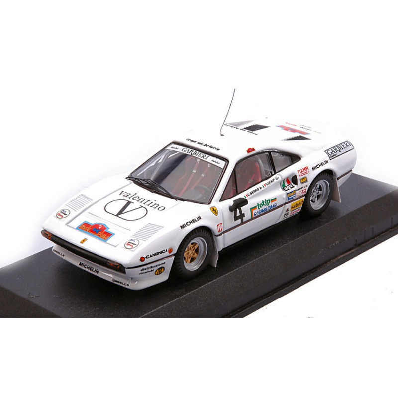 1:43 Best Model Ferrari 308 GTB N4 Rally Elba 1984 Lucky berro