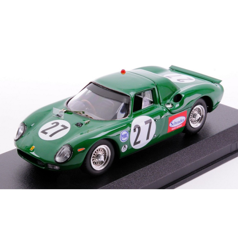 1:43 Best Model Ferrari 250 LM N27 24H Daytona 1966 D.piper r.attwood