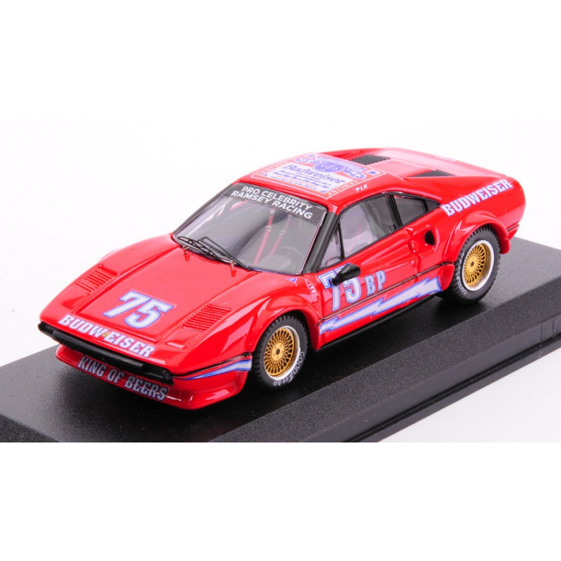 1:43 Best Model Ferrari 308 GTB N75 Scca Trans am 1978 Paul Newman