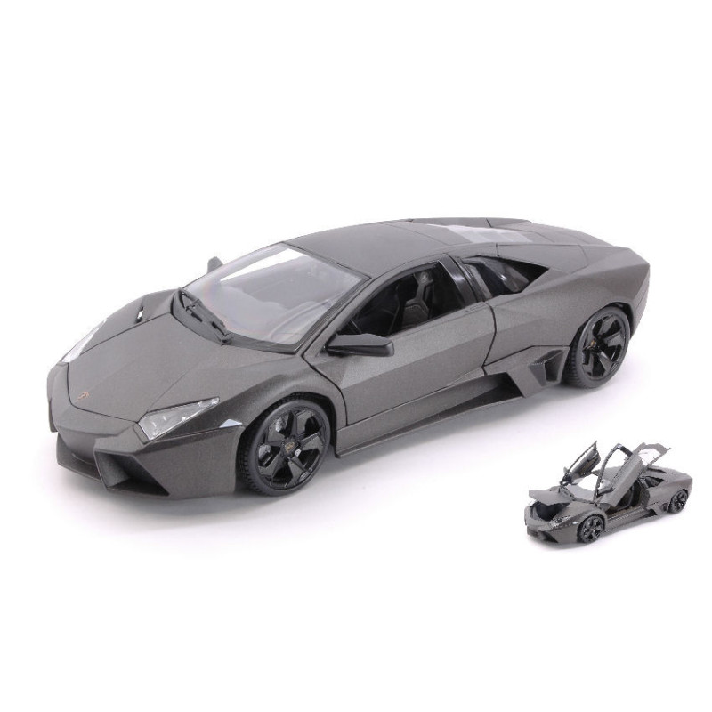 1:18 Burago Lamborghini Reventon Grigio Barra