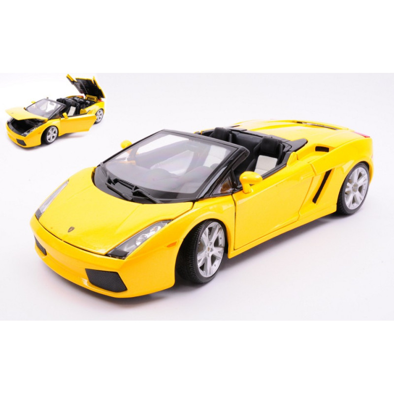 1:18 Burago Lamborghini Gallardo Spyder 2006 Giallo