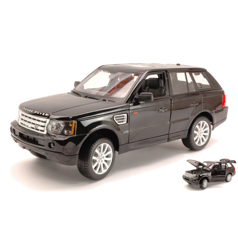 1:18 Burago Range Rover Sport 2006 Nero