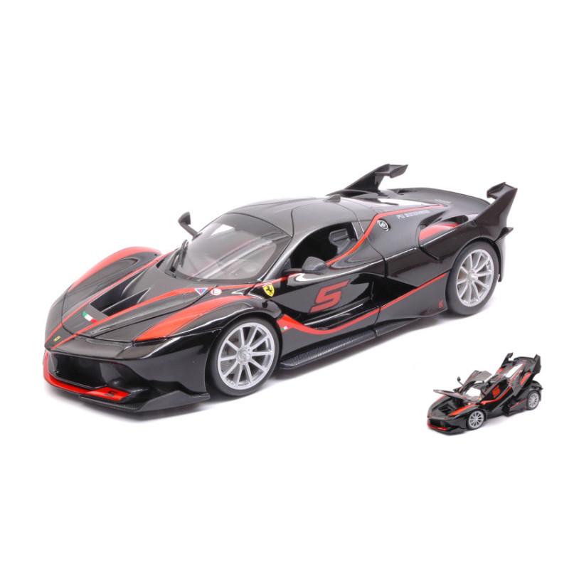 1:18 Burago Ferrari Fxx k N5 Nero/rosso