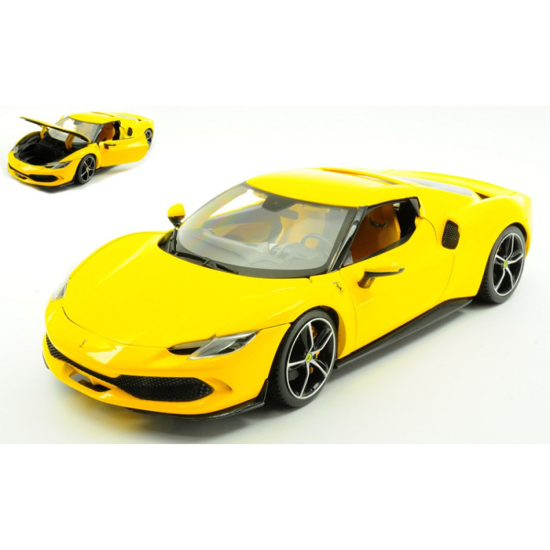 1:18 Burago Ferrari 296 GTB 2023 Giallo