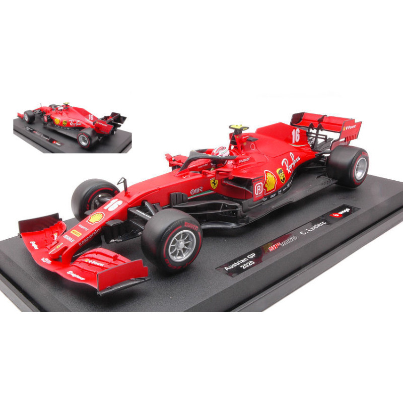 1:18 Burago Ferrari F1 Charles Leclerc 2020 N16