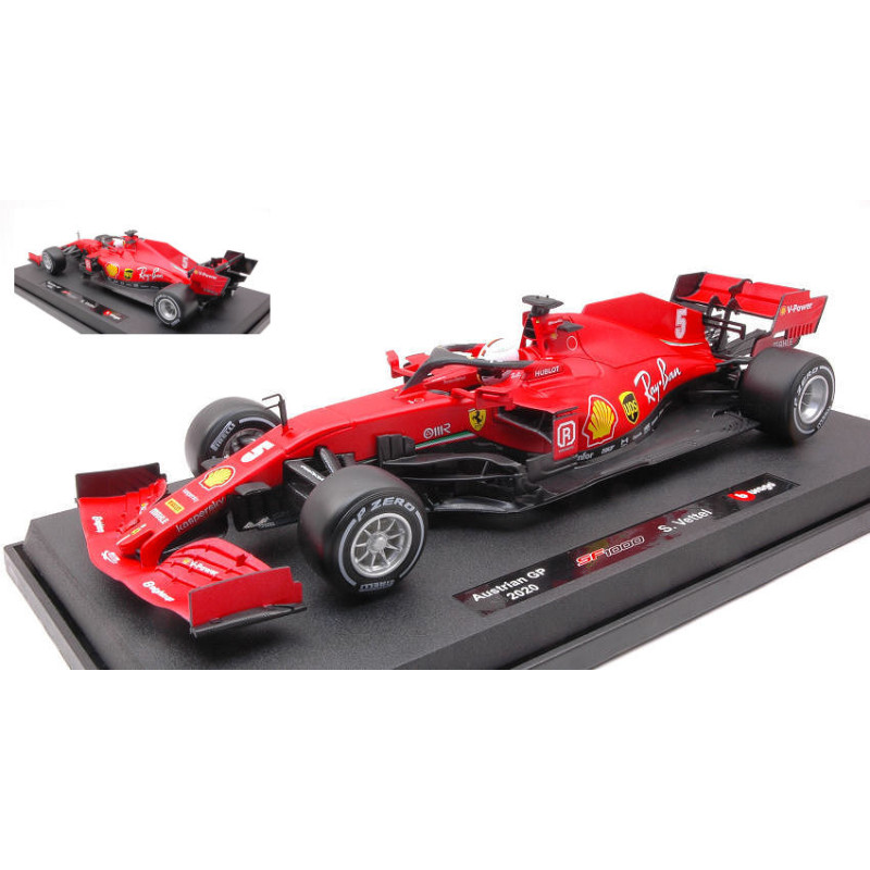 1:18 Burago Ferrari F1 Sebastian Vettel 2020 N5