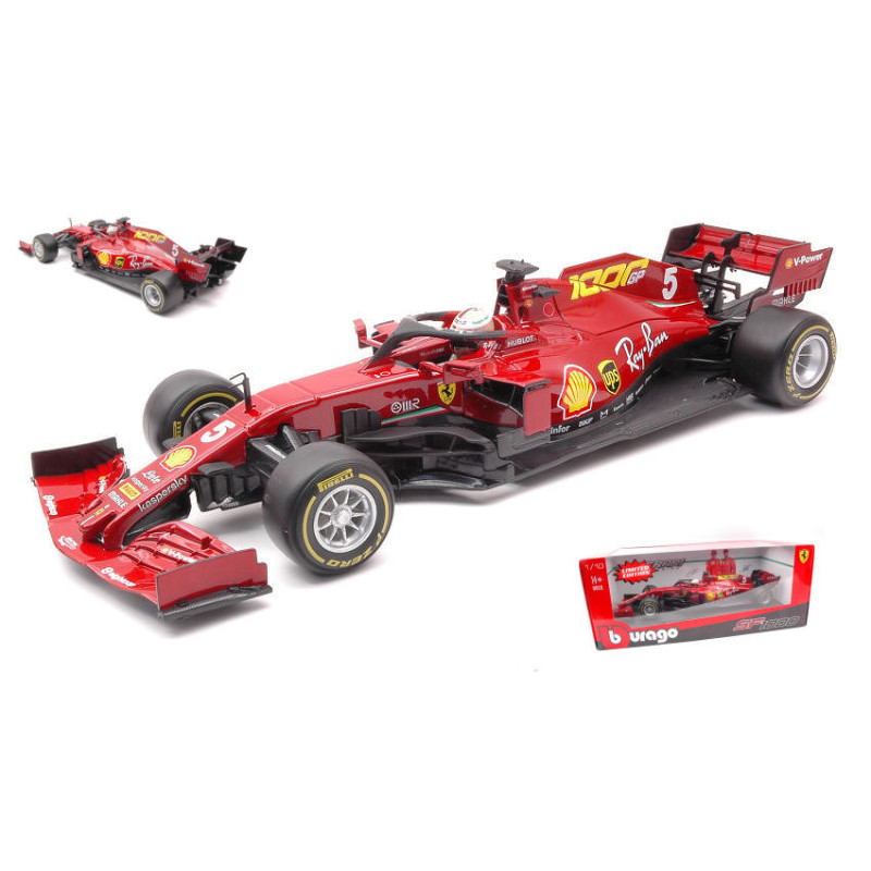 1:18 Burago Ferrari F1 SF1000 N5 1000th Tuscany GP 2020 Sebastian Vettel