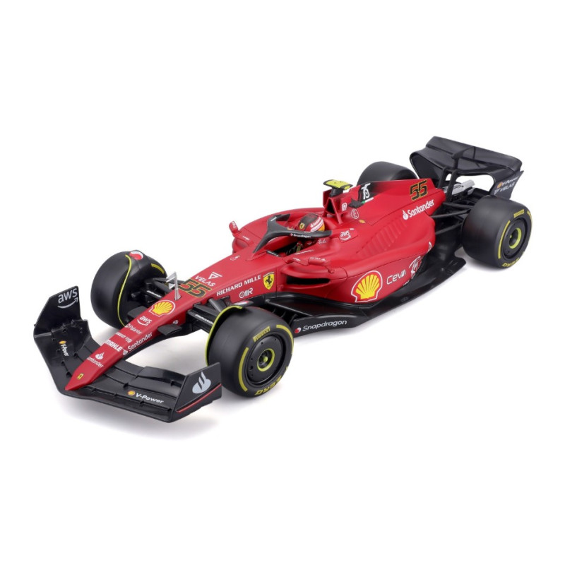 1:18 Burago Ferrari F1 75 N55 2022 Carlos Sainz