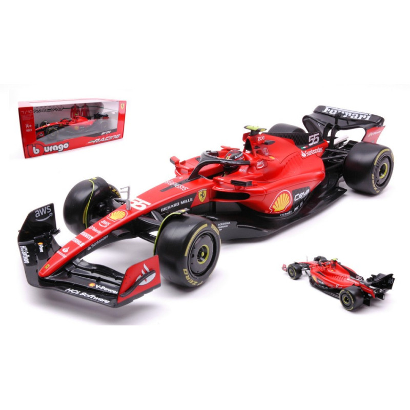 1:18 Burago Ferrari F 23 N55 2023 Carlos Sainz