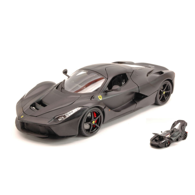 1:18 Burago Ferrari LA Ferrari 2013 Nero Opaco Signature