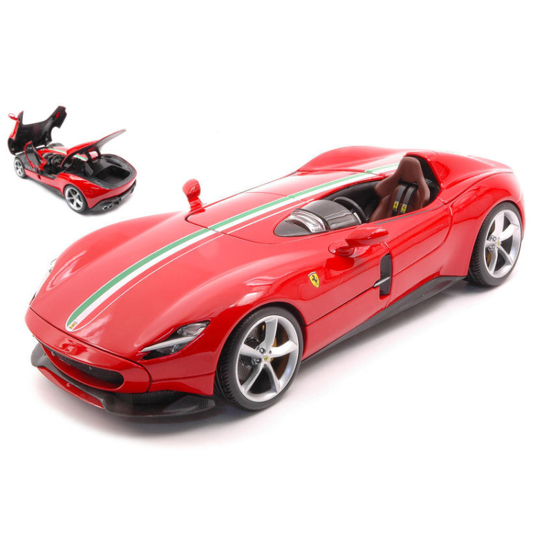 1:18 Burago Ferrari Monza SP 1 Rosso Signature Series