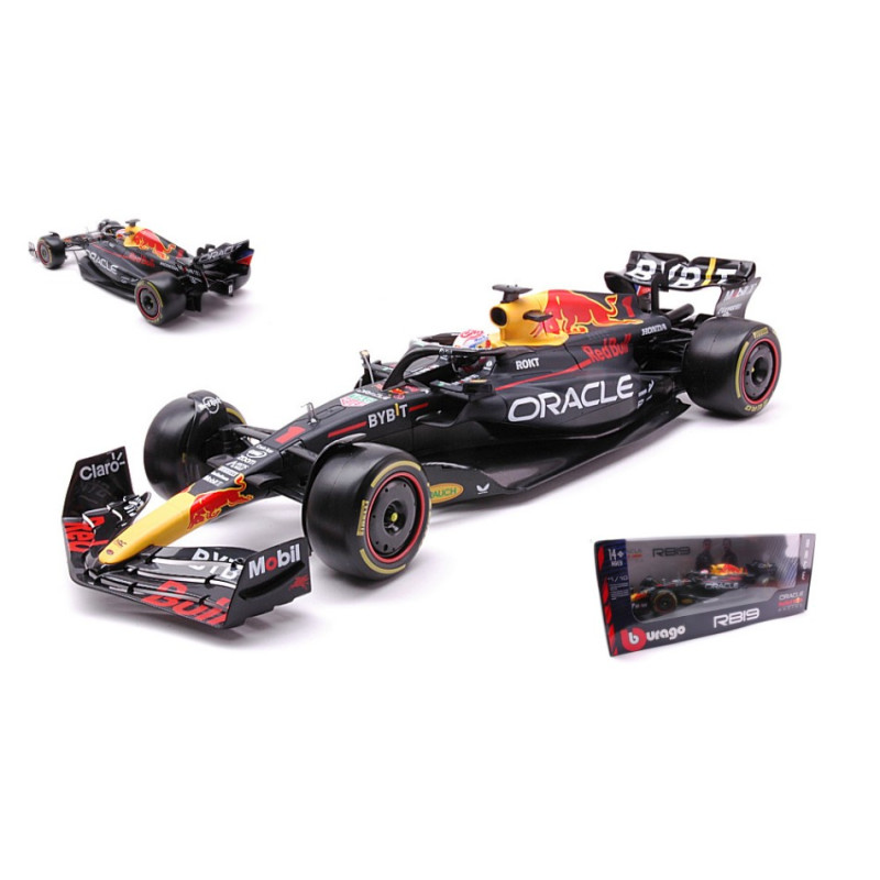 1:18 Burago RED Bull RB19 N1 Winner Qatar GP 2023 MAX Verstappen