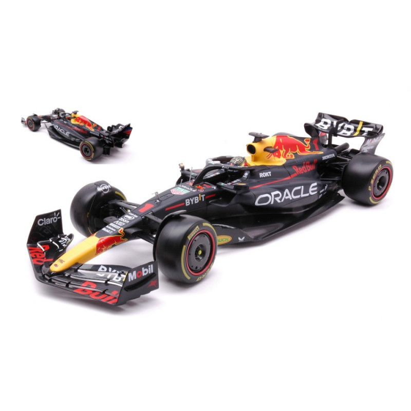 1:18 Burago RED Bull RB19 N1 Winner ABU Dhabi World Champion 2023 M.verstappen