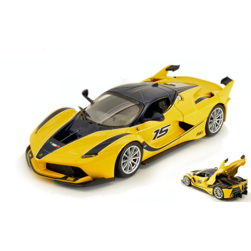 1:24 Burago Ferrari FXX K (kers) 2014 N15 Giallo