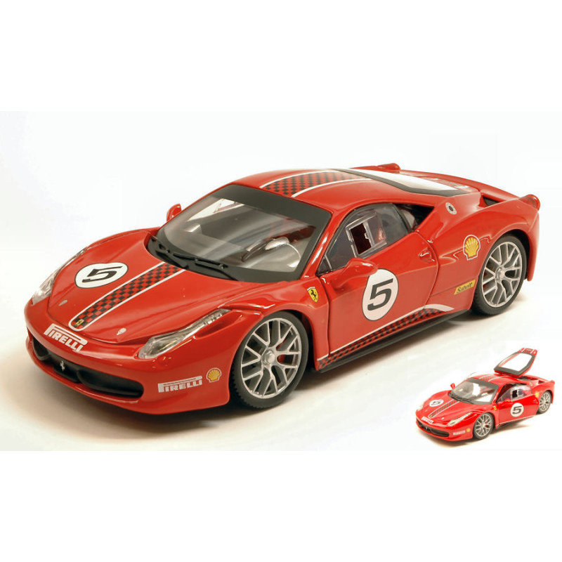 1:24 Burago Ferrari 458 Challenge 2009