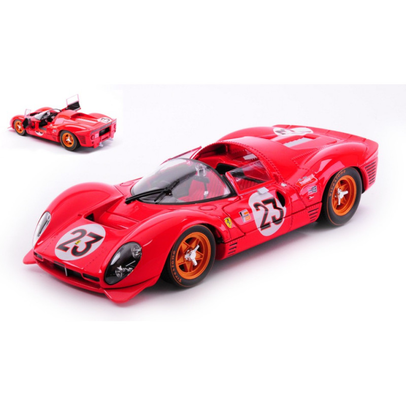 1:24 Burago Ferrari 330 P4 N23 Winner 24H Daytona 1967 Signature