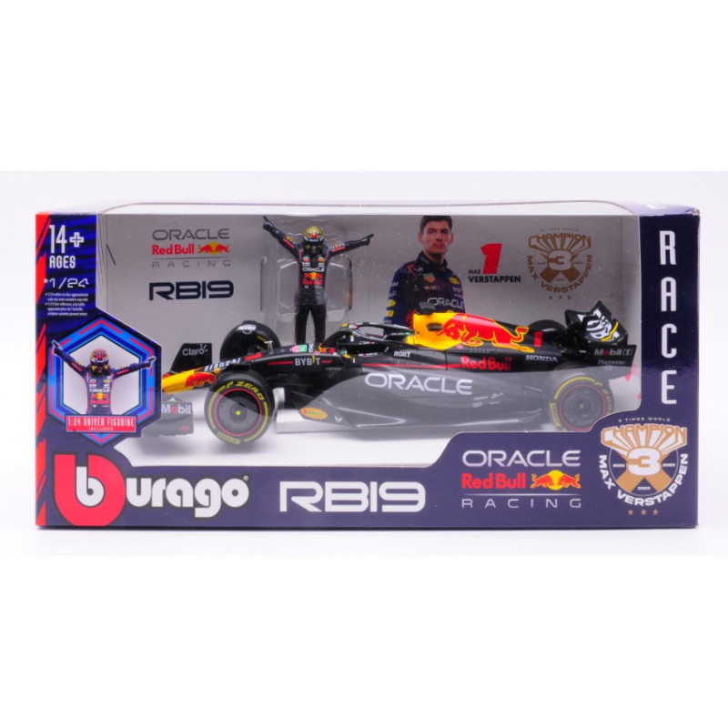 1:24 Burago RED Bull RB19 N1 MAX Verstappen 2023 World Champion