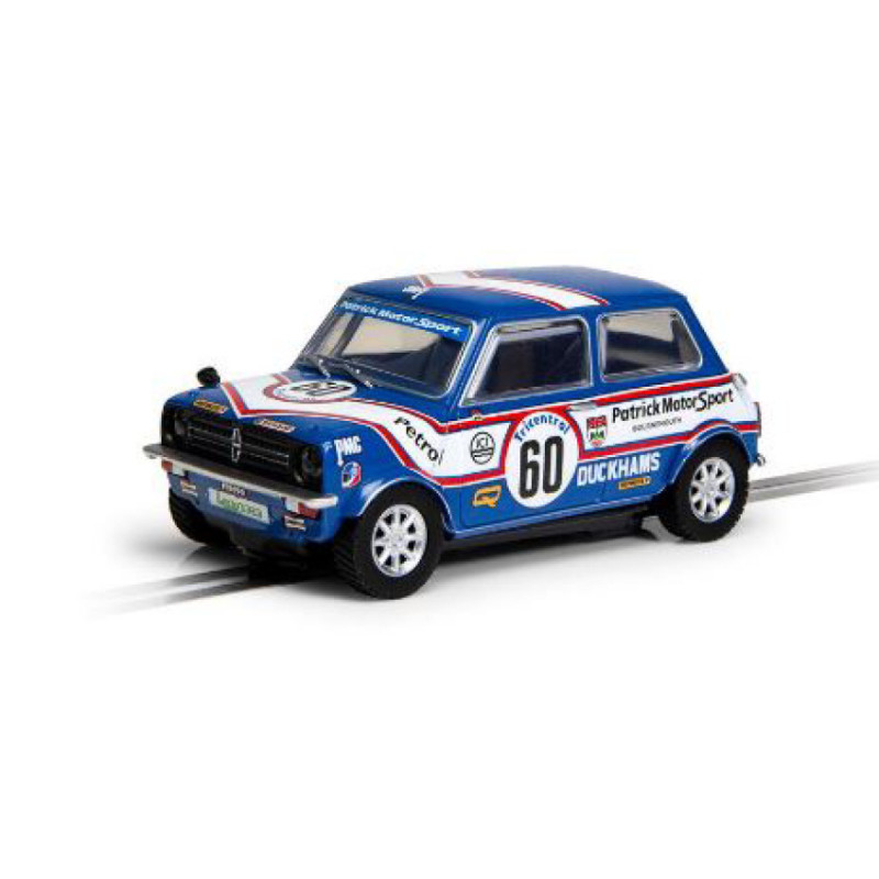 1:32 Scalextric Mini 1275 GT Patrick Motorsport Richard Longman 1979 Slot