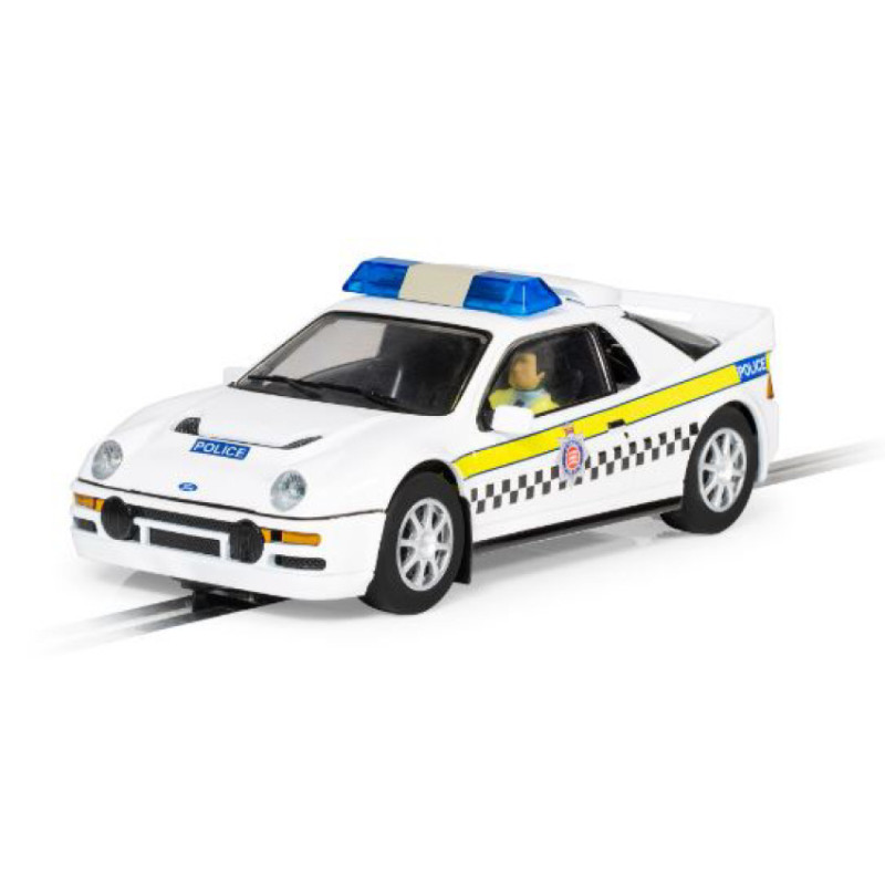 1:32 Scalextric Ford RS 200 Police Edition Slot