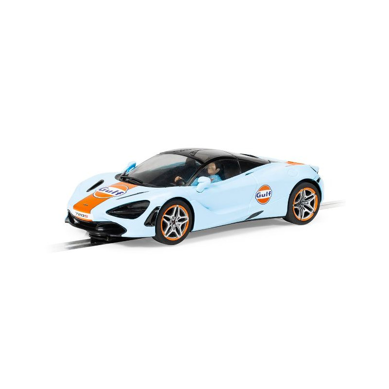 1:32 Scalextric MC Laren 720S Gulf Edition Slot