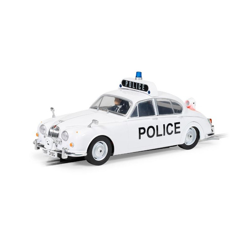 1:32 Scalextric Jaguar MK2 Police Edition Slot