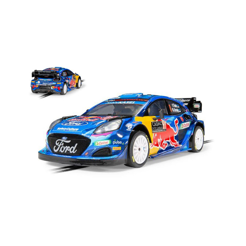 1:32 Scalextric Ford Puma WRC Rally Monte Carlo 2023 Tanak jarveoja Slot